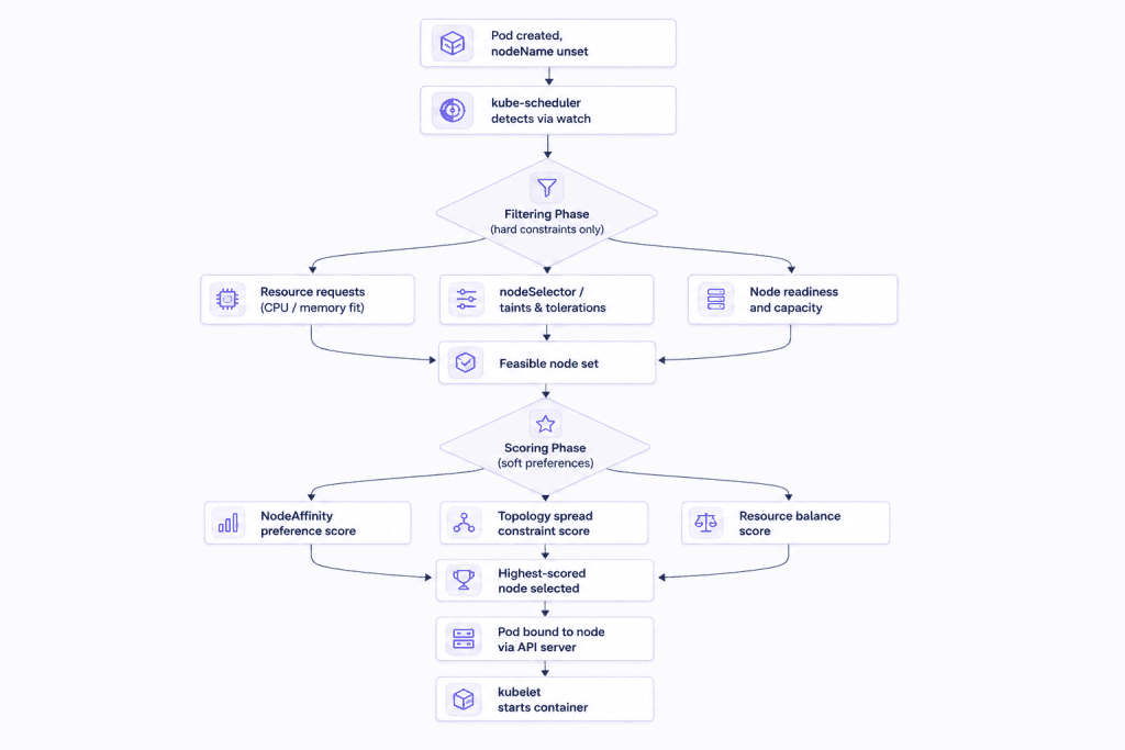 kubernetes scheduling
