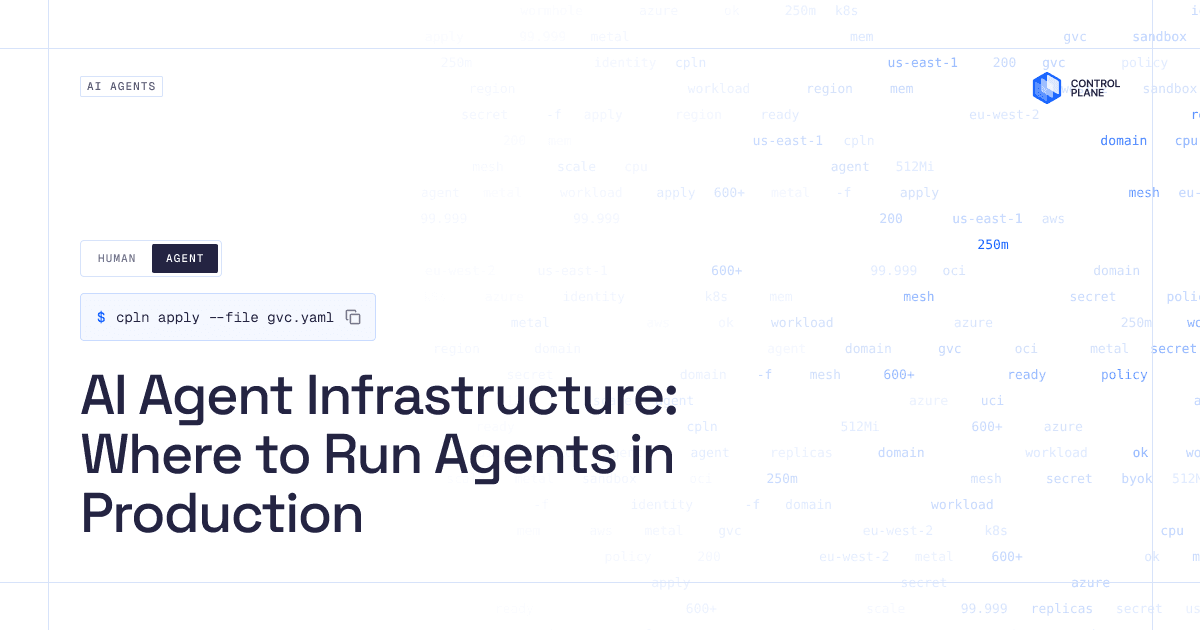 AI Agent Infrastructure