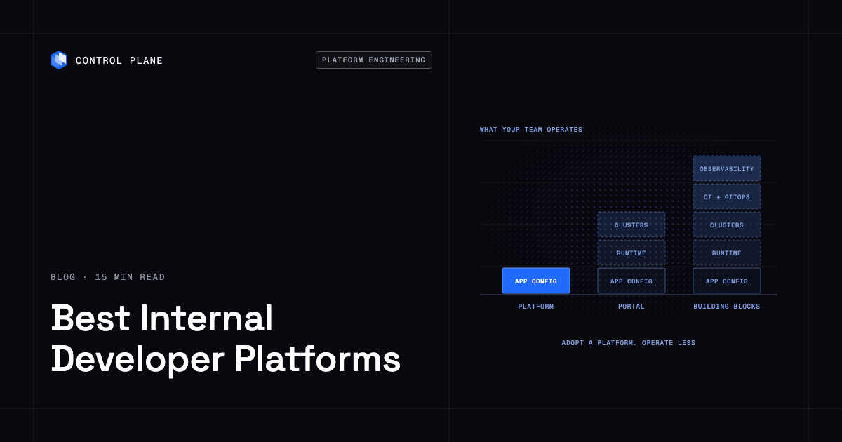 The Best Internal Developer Platforms and Platform Engineering Tools for Teams Without a Platform Team (2026)