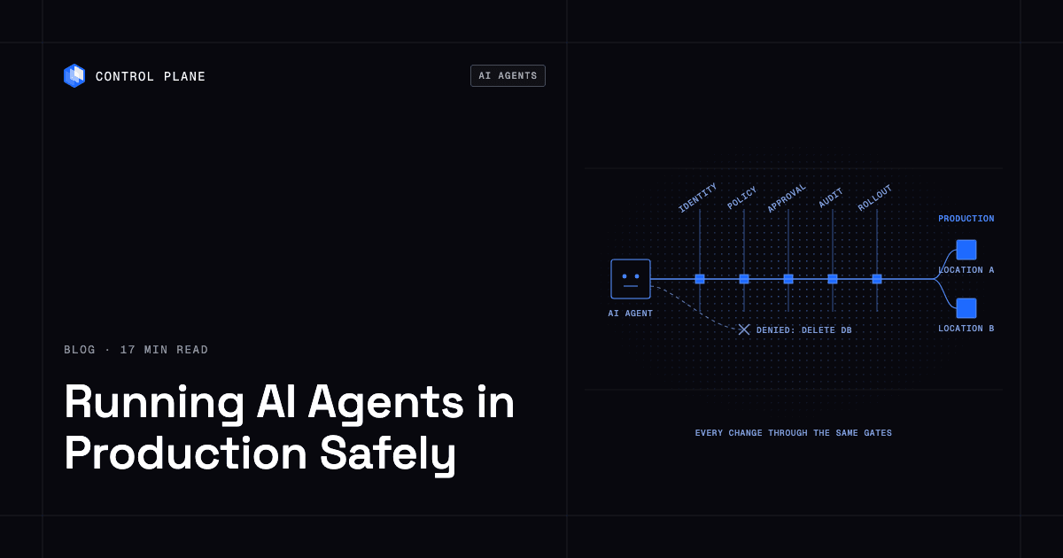 Running AI Agents in Production Safely