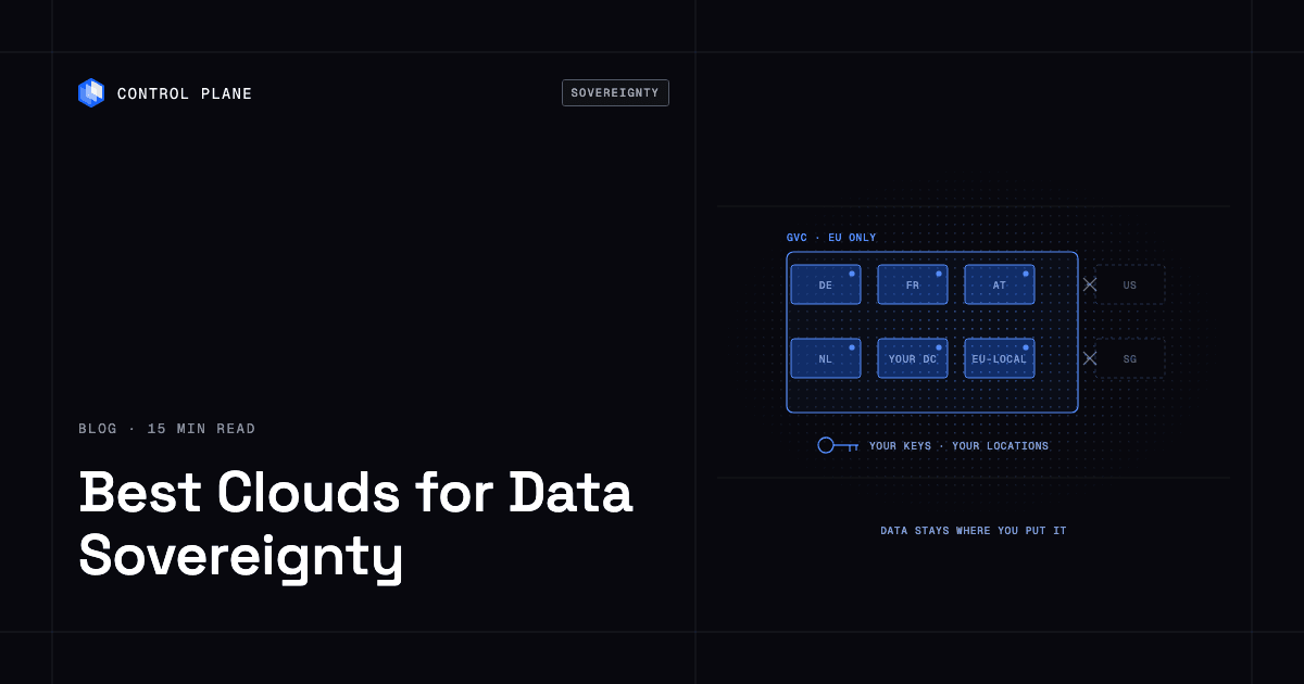 Best Clouds for Data Sovereignty